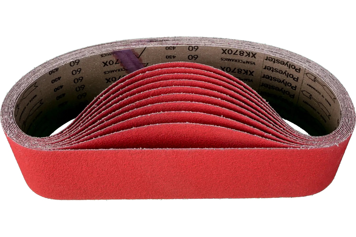 Picture of Pferd Abrasive Benchstand Belt, 36" X 4, 60 Grit, Ceramic Co-Cool